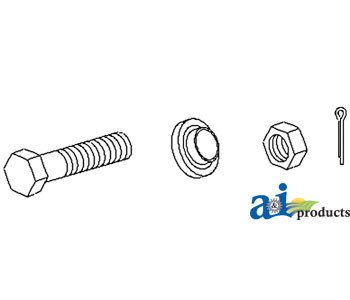 Bolt, Rotary Cutter Blade A-505785