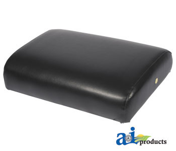 Bottom Cushion, Wood Base, 19.5" x 14", BLK A-AA4847R-1