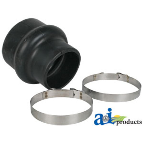 Centri Rubber Hump Hose Reducer w/2 Clamps 5"-4" A-955040