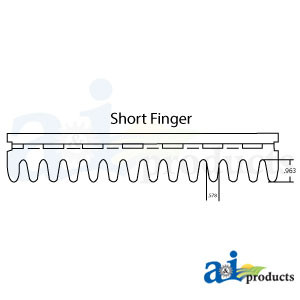 Chaffer, Top; Short Finger A-AH99748