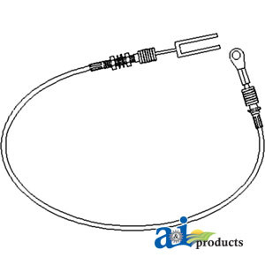 Cable, Hand Brake A-3698736M91