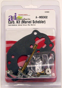Carburetor Kit, Basic (Marvel Schebler) A-MSCK02