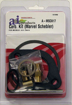 Carburetor Kit, Basic (Marvel Schebler) A-MSCK17