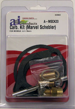 Carburetor Kit, Basic (Marvel Schebler) A-MSCK20