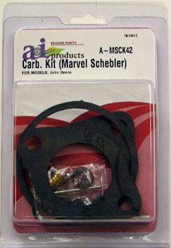 Carburetor Kit, Basic (Marvel Schebler) A-MSCK42