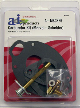 Carburetor Kit, Complete (Marvel Schebler) "Viton" A-MSCK26