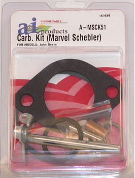 Carburetor Kit, Complete (Marvel Schebler) A-MSCK51