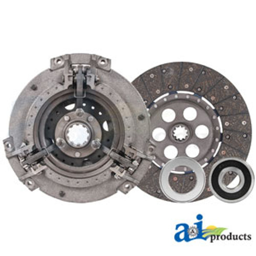 Clutch Kit: 11", Pressure Plate, Trans Disc, Release Bearing, Pilot Bearing A-CLK108