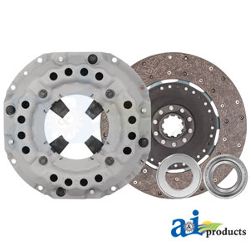 Clutch Kit: 12", Pressure Plate, Trans Disc, Release Bearing, Pilot Bearing A-CLK102