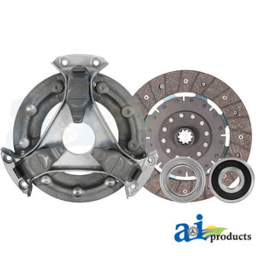 Clutch Kit: 8.5", Pressure Plate, Trans Disc, Release Bearing, Pilot Bearing A-CLK106