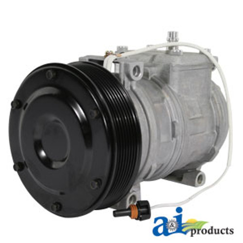 Compressor, New, Denso Style w/ Clutch A-AH169875