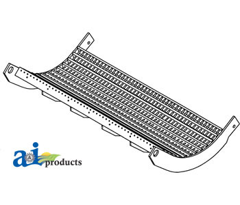 Concave (11 Cross Bars w/ Removable Wires, Small Grain) A-V18043