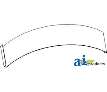 Cover Plate, 1 Piece Concave A-CP16801