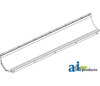 Door Assembly, Clean Grain; Solid w/ Protective Plate A-AH139390