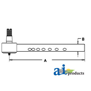 Drag Link Rod (RH) A-1043487M91