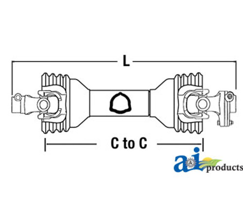 Driveline; W/ Shear Bolt Clutch A-CS84818B