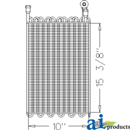 Evaporator / Heat Exchanger A-RE57574
