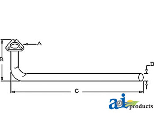 Exhaust Pipe A-508826M92