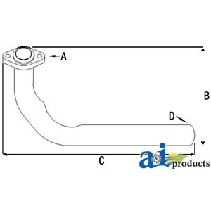 Exhaust Pipe A-AB322R