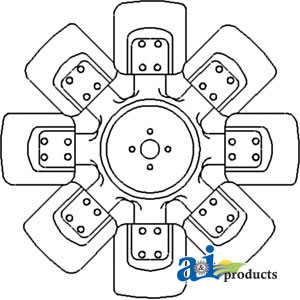 Fan, 8 Blade A-AR85892