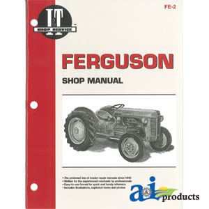 Ferguson Shop Manual A-SMFE2