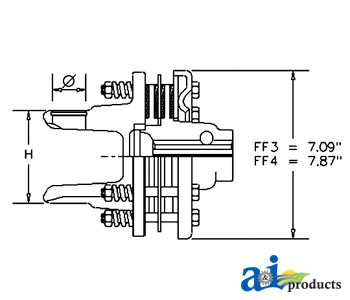 FF4 Clutch Assembly A-BP639453002-A