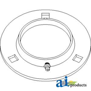 Flange, Bearing, Distribution Auger (RH) A-670375R11