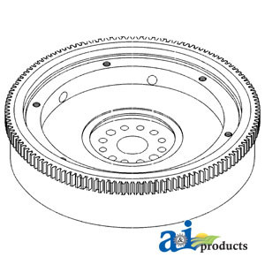 Flywheel w/ 326759R1 Ring Gear A-326760R41
