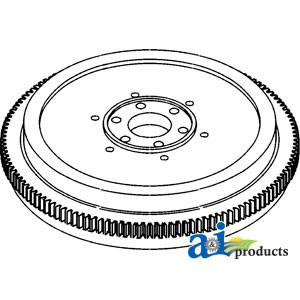 Flywheel, w/o Ring Gear A-168805AS