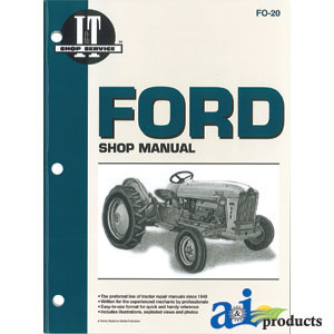Ford New Holland Shop Manual A-SMFO20