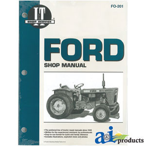Ford New Holland Shop Manual A-SMFO201