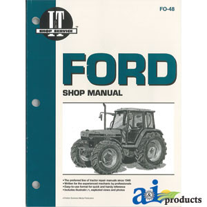 Ford New Holland Shop Manual A-SMFO48