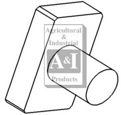 Fork Shoe Guide, Differential Lock A-190980M1
