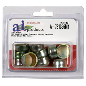 Freeze Plug, Cylinder Block, 10 pack A-731356M1