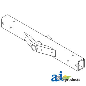 Front Axle Assembly w/ Pivot Bushing A-512982M92
