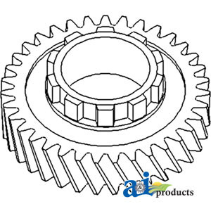 Gear, 2nd Mainshaft A-70232408