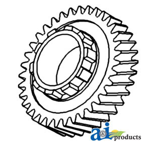 Gear, 2nd Mainshaft A-70255333