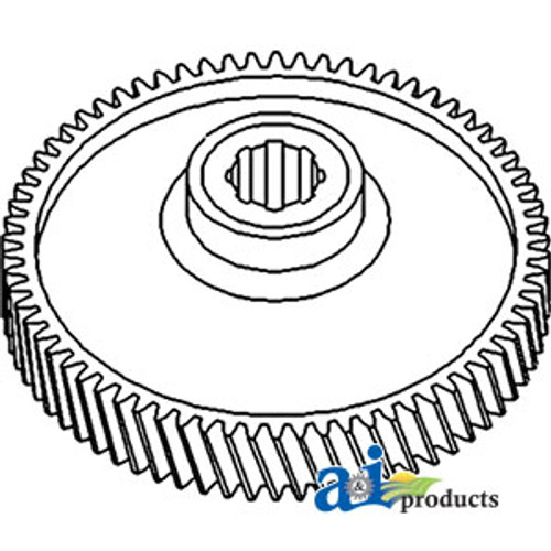 Gear, PTO Driven (1000 RPM) A-E0NNA726BA