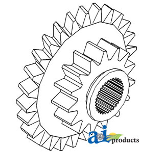 Gear, Sliding Range Cluster, 2nd/ 4th Speed A-A62178