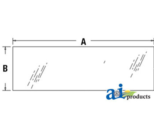 Glass, Rear, Lower A-3A751-70550