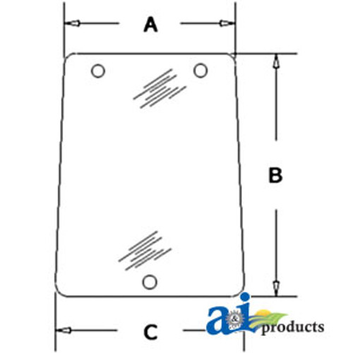 Glass, Rear, Side (RH/LH) - Tinted A-E4NN94501N75AA