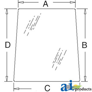 Glass, Side (RH); Tinted A-5182188
