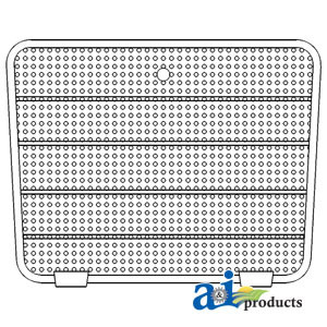 Grille, Lower Assembly A-532234M91