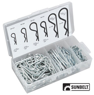 Hair Pin Cotter Assortment (141 pieces) A-B1SB16