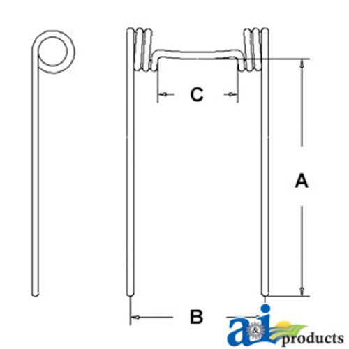 Harrow Tooth A-CH113A