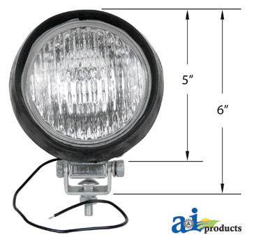 Headlamp, w/ H3 Bulb (12 Volt) A-L755H12V