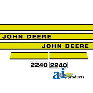 Hood Decal A-JD2240E