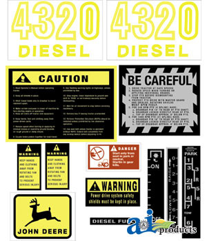 Hood Decal A-JD418