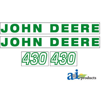 Hood Decal A-JD430