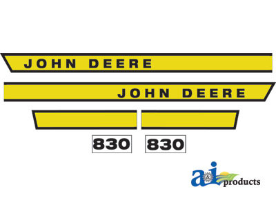 Hood Decal A-JD830L
